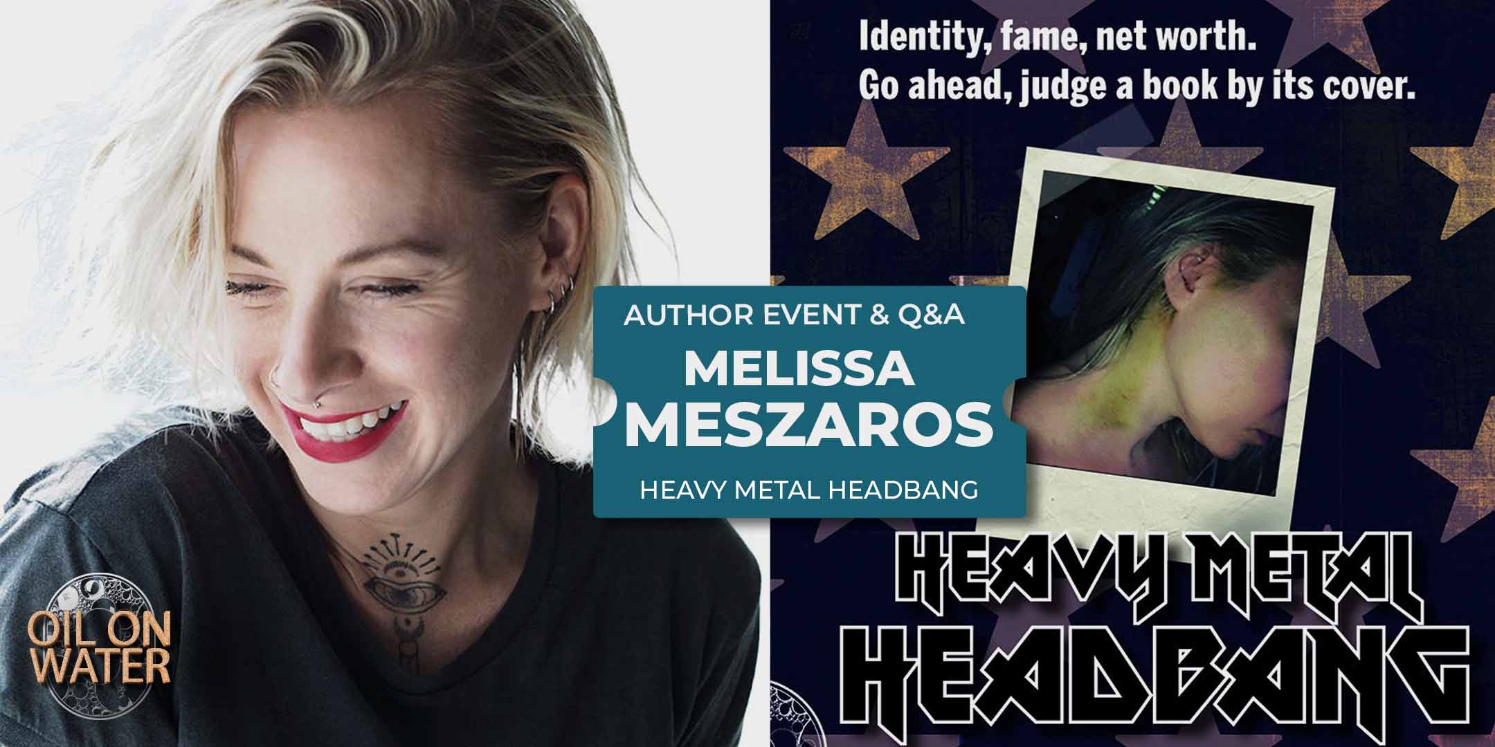 Banner for live q&a with Melissa Meszaros